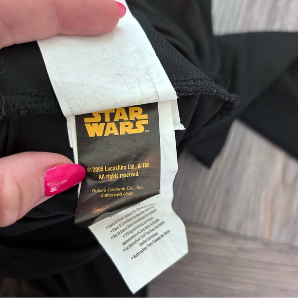 Star Wars Darth Vader Halloween Costume M 7-8 - Picture 4 of 7